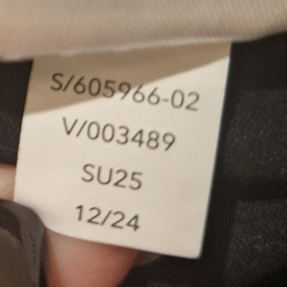 Athleta Linen Blend Stretch Wide Leg Pull On Pants High Rise Black Size Medium - Picture 16 of 16